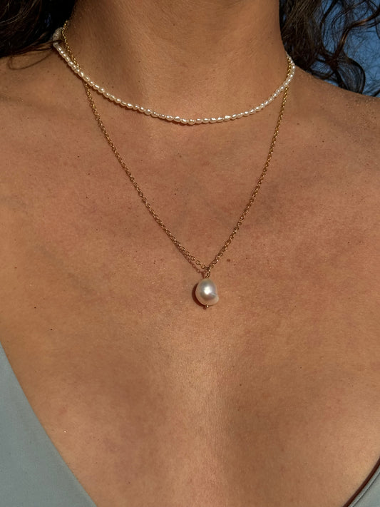 Baroque Pearl Necklace