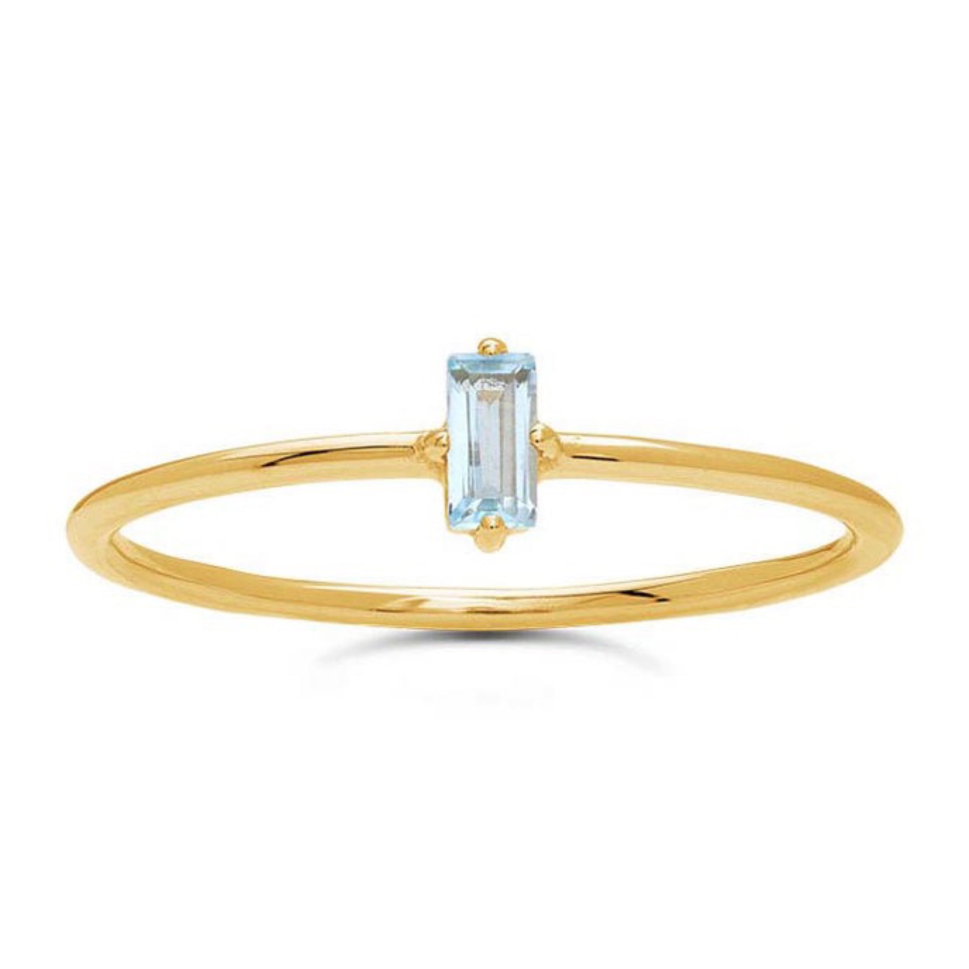 Blue Topaz Ring